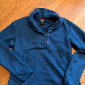The North Face Teal Pullover